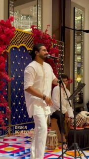 The Mehfil night was a wonderful experience for all the guests. A beautiful ending to an epic pre-wedding celebration.

Wedding Planning and Luxury Decor - DB Team
Decor Content and edit @dbcinematic

Unforgettable Live performance by
@theseen.uae @wajidmusic @ashir_gill_tabla